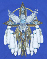 Vintage 2000's Dream Catcher Owl Graphic T-Shirt - S