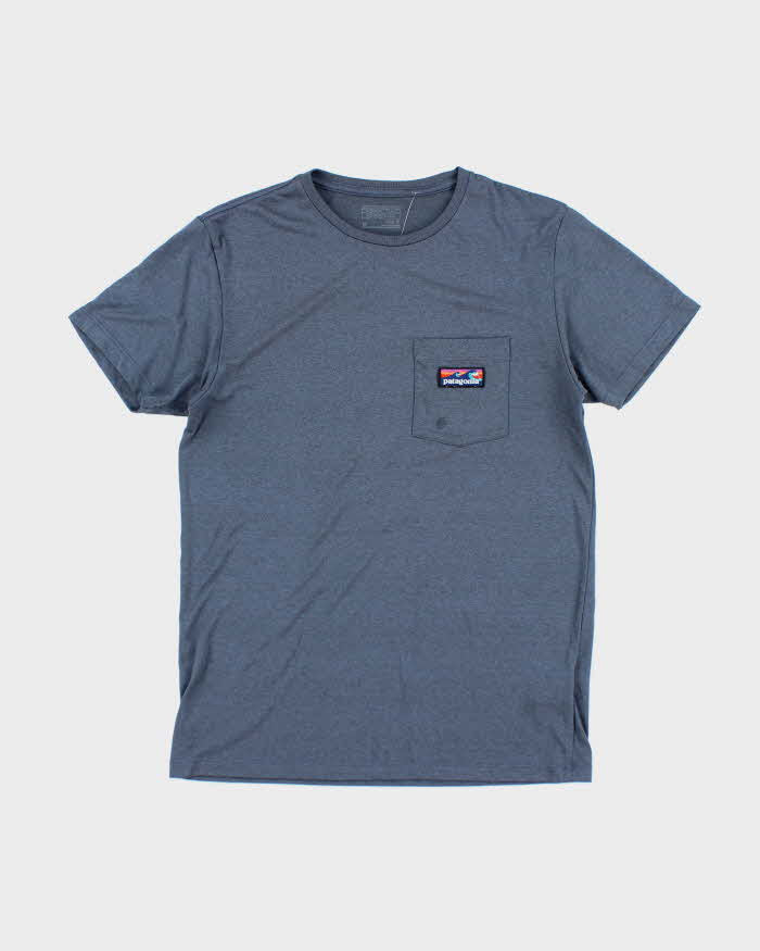 Patagonia Lightweight Small Logo Pocket T-Shirt - M