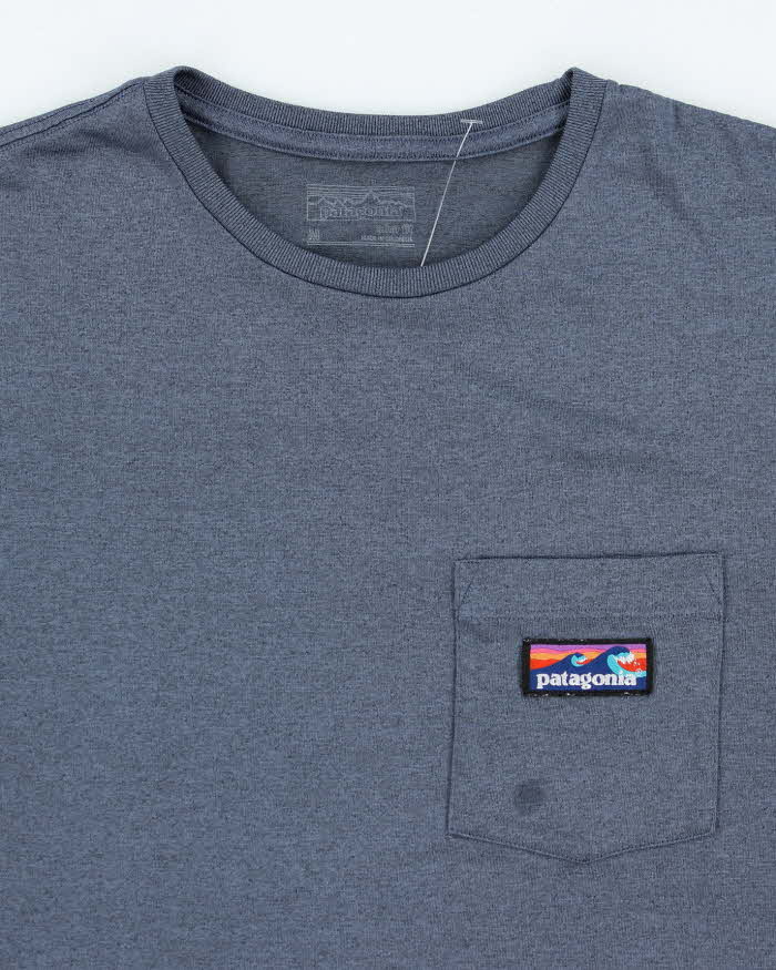 Patagonia Lightweight Small Logo Pocket T-Shirt - M
