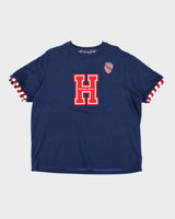 Vintage 90's Tommy Hilfiger Heavyweight H Logo T-Shirt - XL