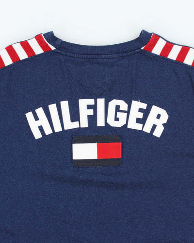 Vintage 90's Tommy Hilfiger Heavyweight H Logo T-Shirt - XL
