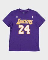 Adidas LA Laker Bryant NBA Graphic T-Shirt - L