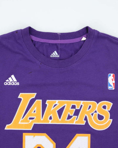 Adidas LA Laker Bryant NBA Graphic T-Shirt - L