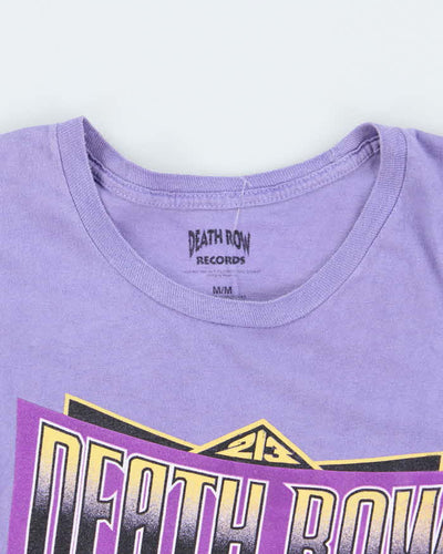 Retro Style Death Row Records Graphic T-Shirt - M