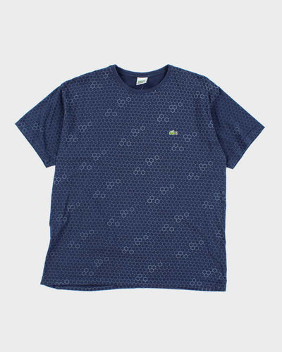 Vintage 2000's Lacoste All Over Print Patterned T-Shirt - L