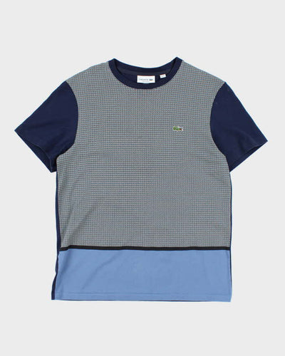 Vintage Lacoste Patterned Small Crocodile T-Shirt - M