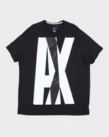 Vintage 2000's Armani Exchange Big Logo Graphic T-Shirt - XXL