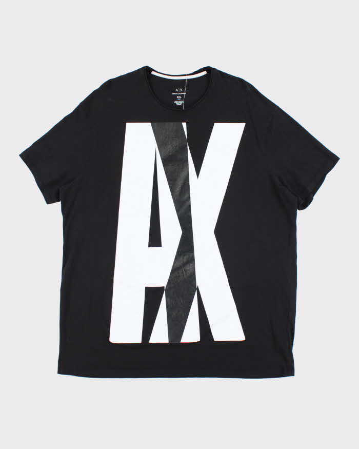 Vintage 2000's Armani Exchange Big Logo Graphic T-Shirt - XXL
