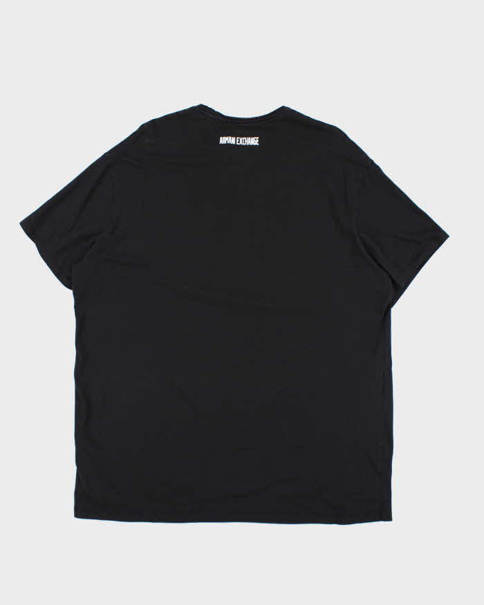 Vintage 2000's Armani Exchange Big Logo Graphic T-Shirt - XXL