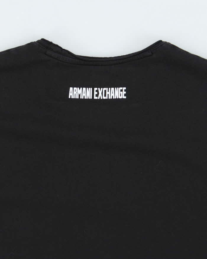 Vintage 2000's Armani Exchange Big Logo Graphic T-Shirt - XXL