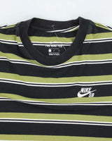 Nike SB Skateboarding Striped Lightweight T-Shirt - L