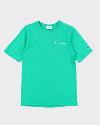 Vintage Champion Heavyweight Small Logo T-Shirt - S