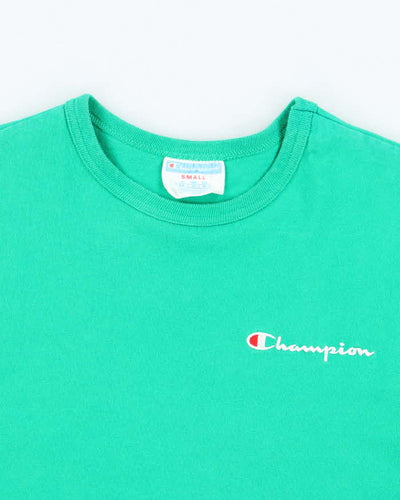 Vintage Champion Heavyweight Small Logo T-Shirt - S