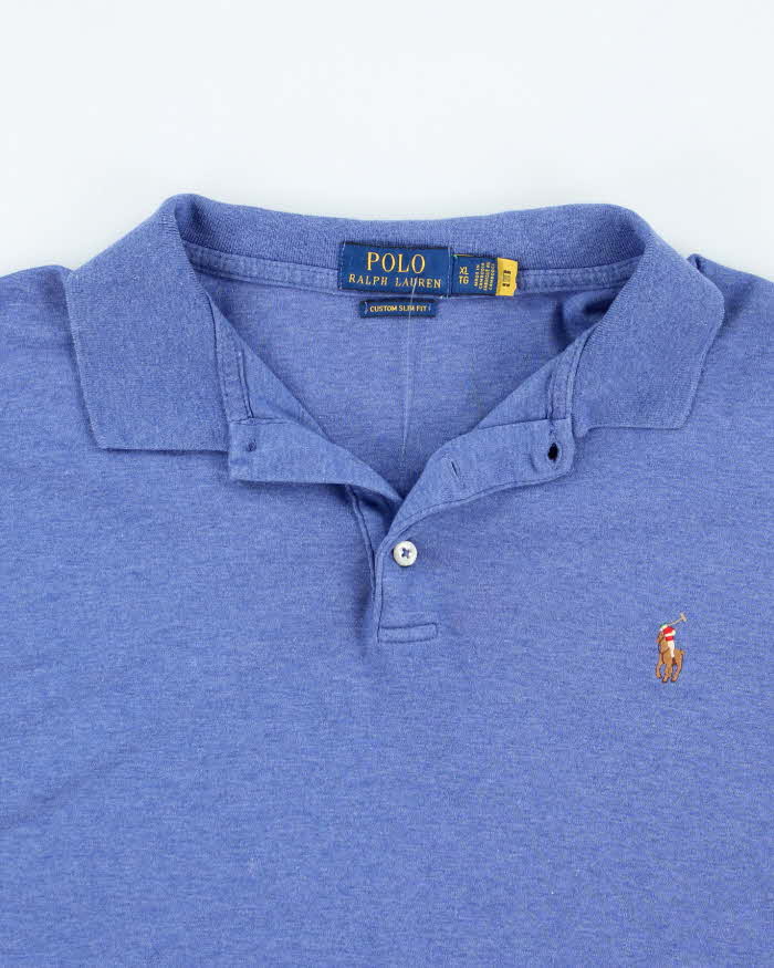 Vintage Ralph Lauren Lightweight Small Horse Polo Shirt - XL