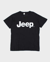 Vintage Y2K Jeep Spell Out Graphic T-Shirt - L