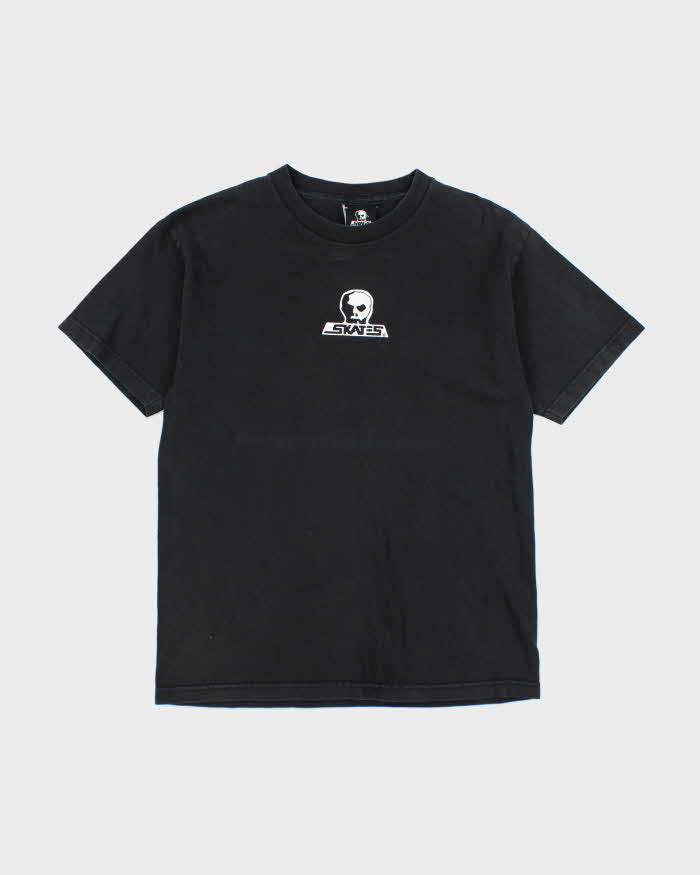 Vintage Y2K Skates Centre Logo Graphic T-Shirt - M
