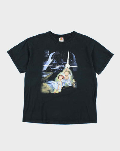 Vintage 2000's Family Guy Star Wars Parody T-Shirt - XL