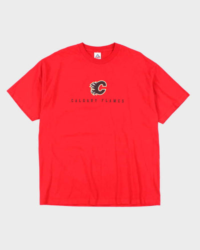 Vintage 00s Calgary Flames Red T-shirt - XL