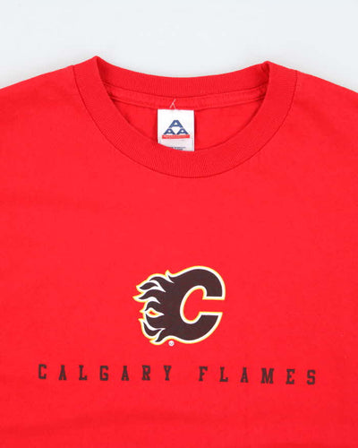 Vintage 00s Calgary Flames Red T-shirt - XL
