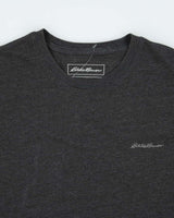 Eddie Bauer Grey Short Sleeve T-shirt - M
