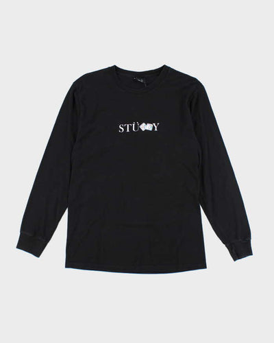 Vintage 00s Stussy Long Sleeve T-shirt - M