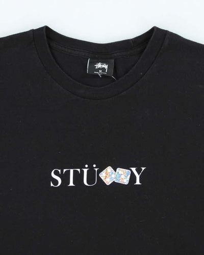 Vintage 00s Stussy Long Sleeve T-shirt - M