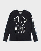 Vintage Y2k 00s True Religion Black Long Sleeve T-shirt - L