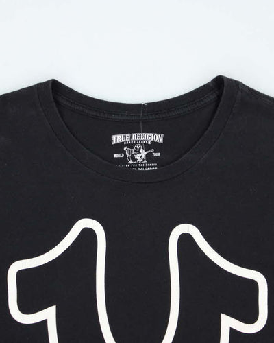 Vintage Y2k 00s True Religion Black Long Sleeve T-shirt - L