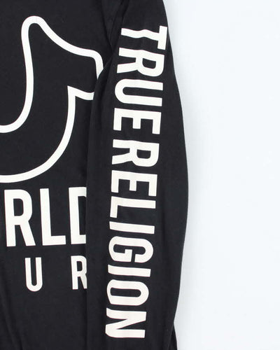 Vintage Y2k 00s True Religion Black Long Sleeve T-shirt - L