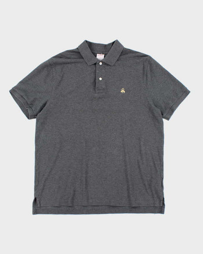 Vintage Brooks Brother Grey Polo Shirt - L