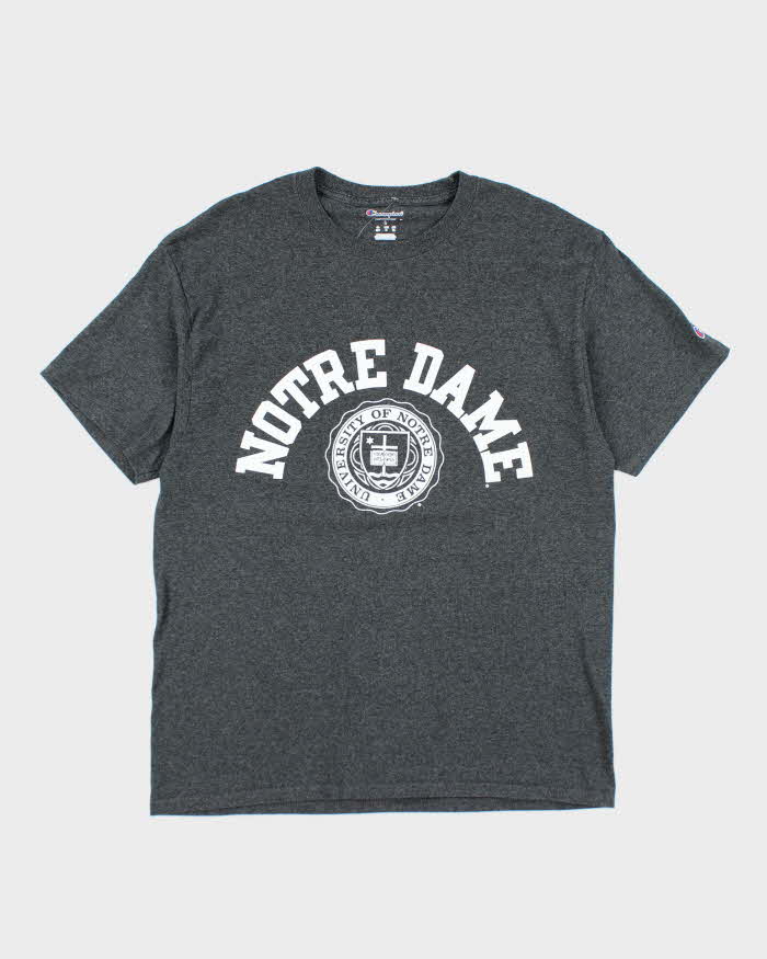 Vintage Champion Notre Dame University T-Shirt - L
