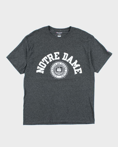 Vintage Champion Notre Dame University T-Shirt - L
