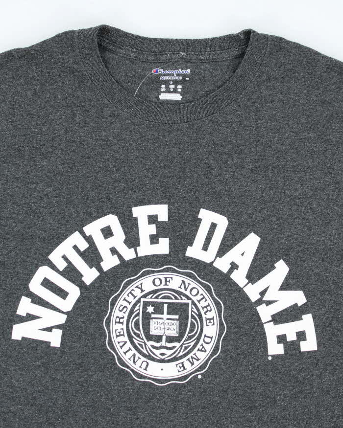 Vintage Champion Notre Dame University T-Shirt - L