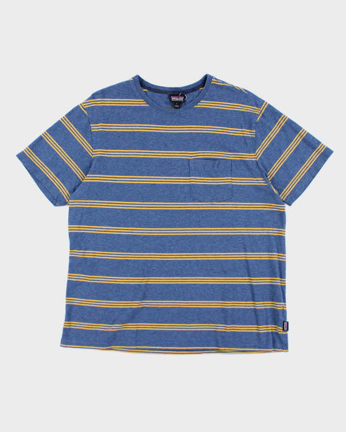 Vintage Patagonia Striped Pocket T-Shirt - L