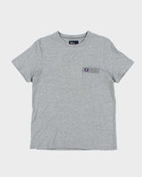 Vintage Fred Perry Perforated Texture Pocket T-Shirt - M