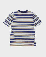 Vintage 90's Converse Striped Small Embroidery T-Shirt - S