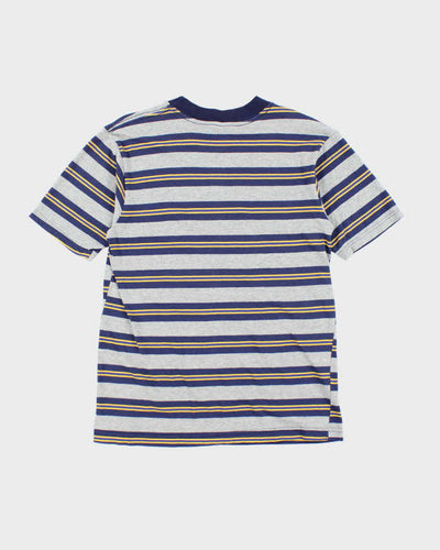 Vintage 90's Converse Striped Small Embroidery T-Shirt - S