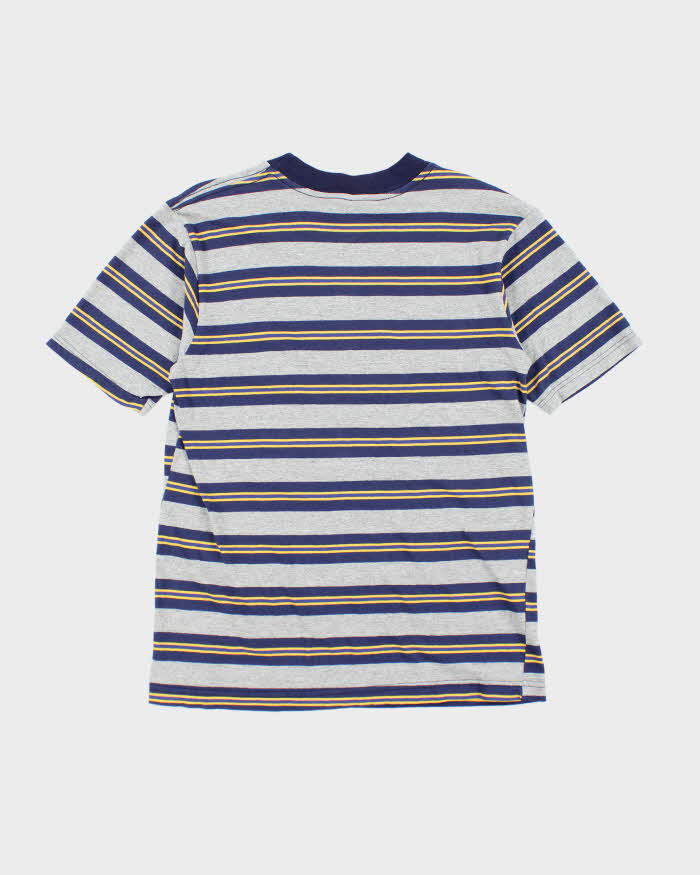 Vintage 90's Converse Striped Small Embroidery T-Shirt - S