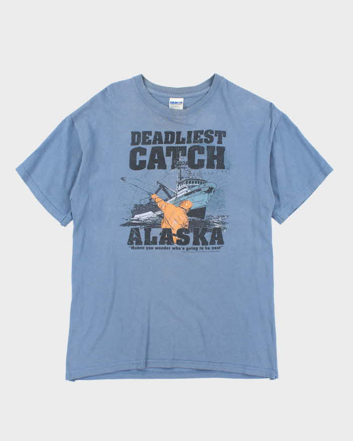 Vintage 2000's Deadliest Catch TV Promo T-Shirt - M
