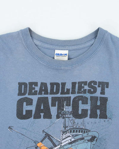 Vintage 2000's Deadliest Catch TV Promo T-Shirt - M