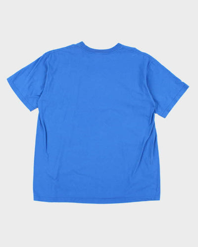 Vintage The North Face Spell Out Patterned Logo T-Shirt - L