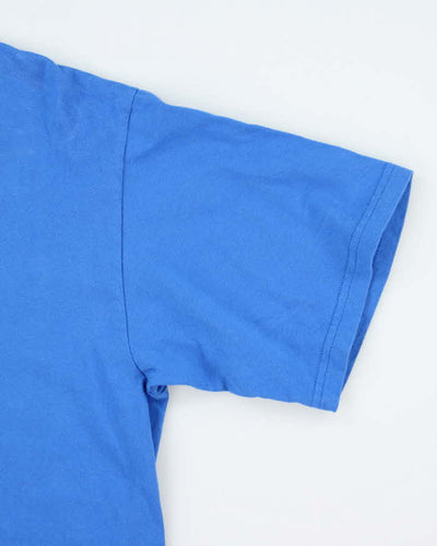 Vintage The North Face Spell Out Patterned Logo T-Shirt - L
