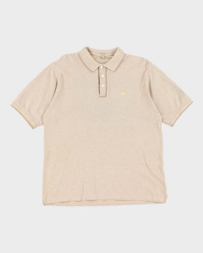 Vintage 2000's Burberry Brit Oversized Polo Shirt - L