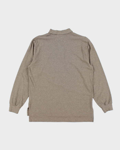 Vintage 2000's Ralph Lauren Oversized Long-sleeved Polo Shirt - L