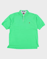Vintage 90's Tommy Hilfiger Small Crest Oversized Polo Shirt - XL