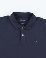 Vintage 2000's Tommy Hilfiger Small Flag Polo Shirt - L