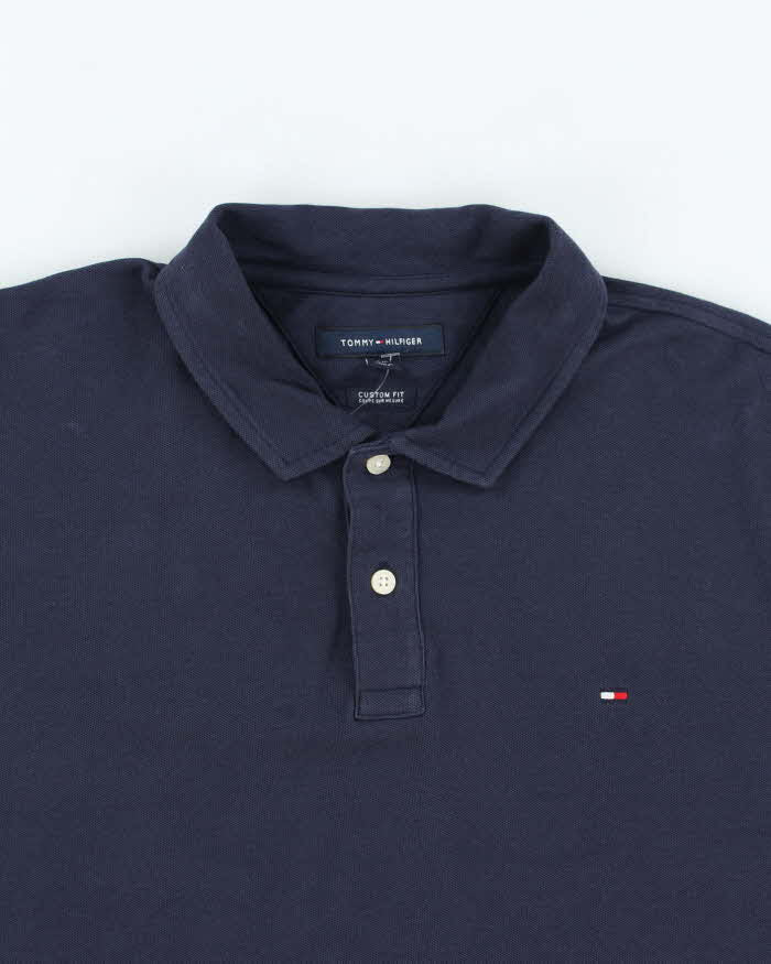 Vintage 2000's Tommy Hilfiger Small Flag Polo Shirt - L