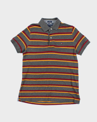 Vintage 2000's Tommy Hilfiger Striped Polo Shirt - M