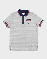Vintage Puma Small Embroidered Pocket Polo Shirt - L