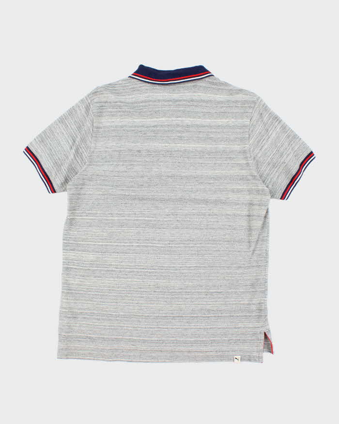 Vintage Puma Small Embroidered Pocket Polo Shirt - L